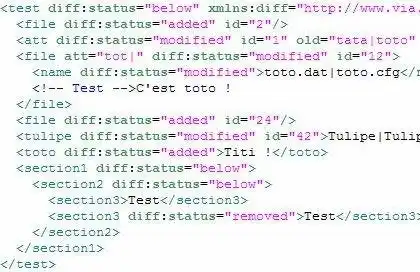 Download web tool or web app libxmldiff - Simple XML Diff Library