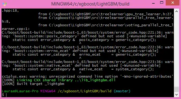 ابزار وب یا برنامه وب LightGBM را دانلود کنید