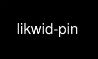 Запустіть likwid-pin у постачальника безкоштовного хостингу OnWorks через Ubuntu Online, Fedora Online, онлайн-емулятор Windows або онлайн-емулятор MAC OS