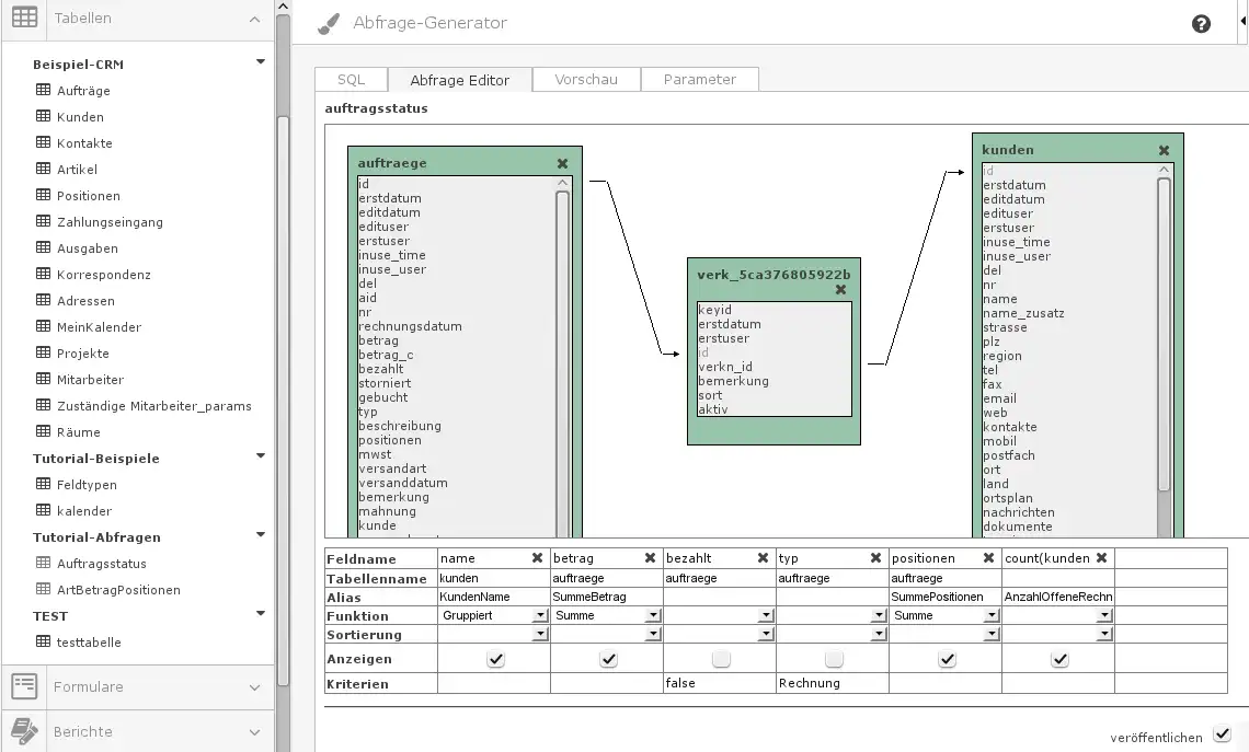 Download webtool of webapp Limbas