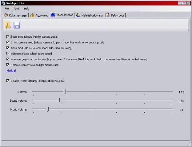 Download web tool or web app LineAge Utils to run in Windows online over Linux online