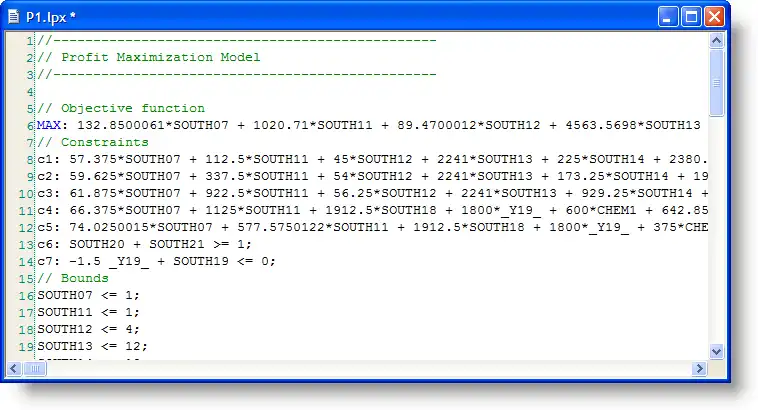 قم بتنزيل أداة الويب أو تطبيق الويب Linear Program Solver