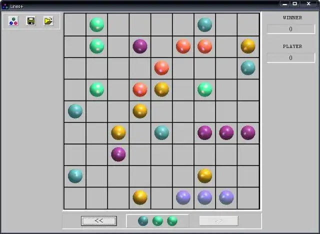 Download web tool or web app lines-game to run in Windows online over Linux online