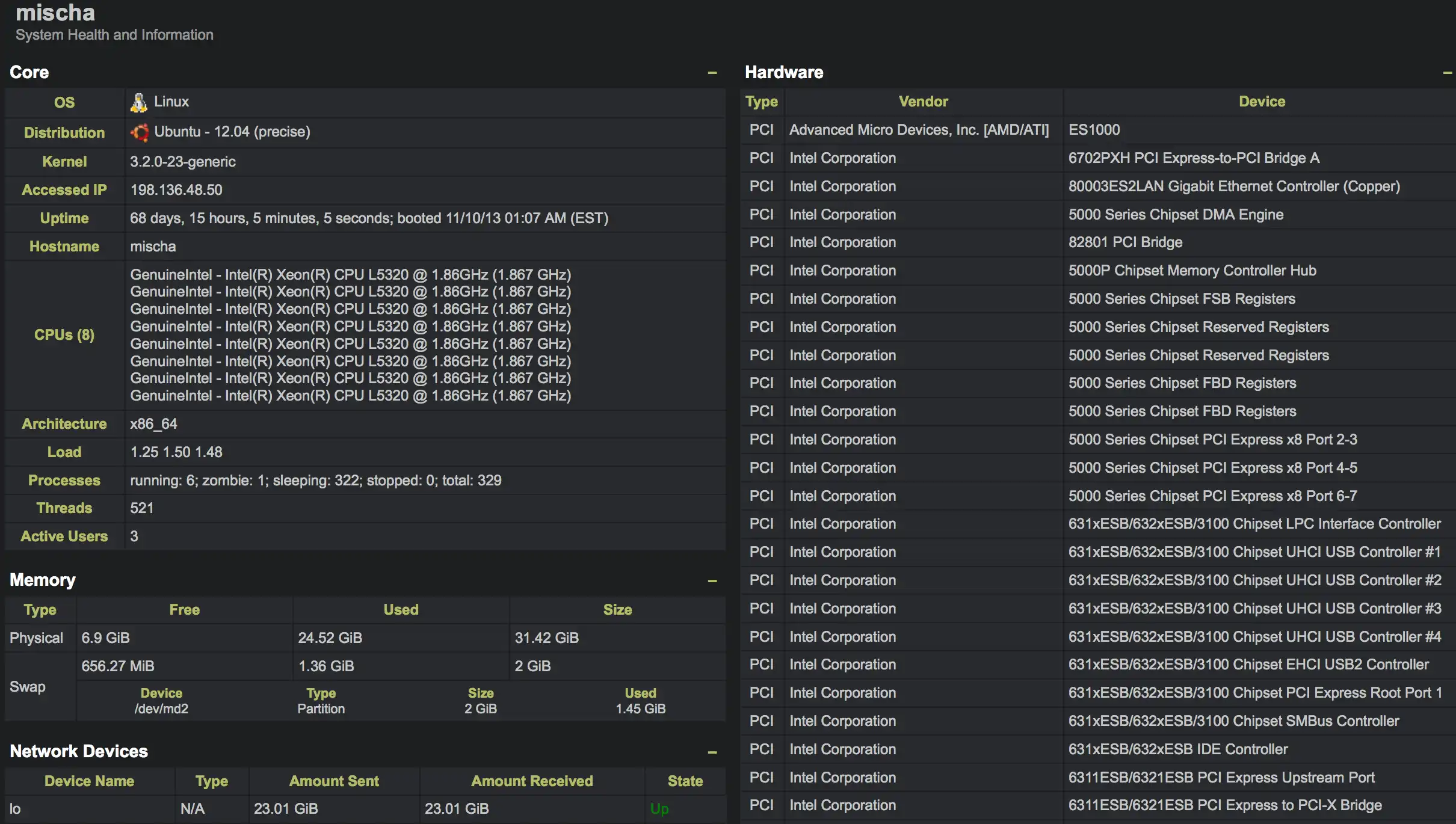 I-download ang web tool o web app Linfo