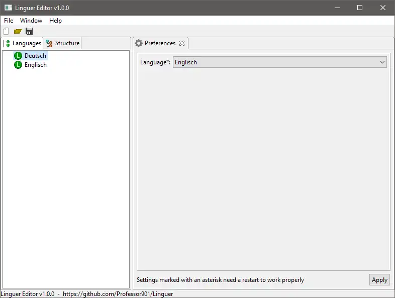 Download web tool or web app Linguer