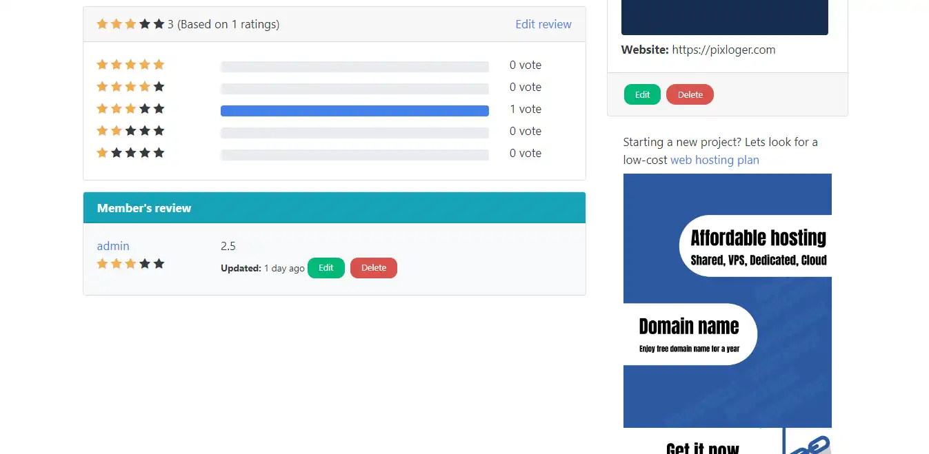 اسکریپت فهرست راهنمای وب LinkDir ابزار وب یا برنامه وب را دانلود کنید