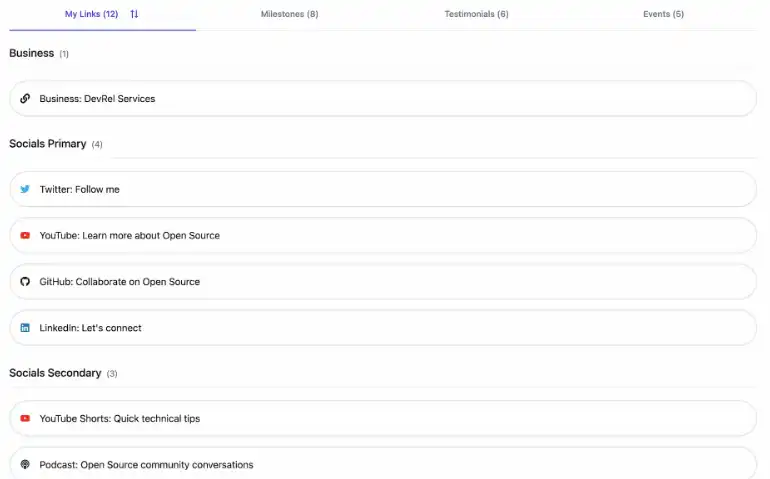 Download web tool or web app LinkFree