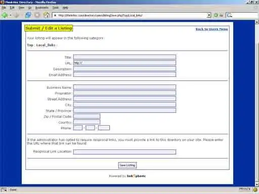 I-download ang web tool o link ng web appSpheric Accessible Directory Builder