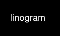 ແລ່ນ linogram ໃນ OnWorks ຜູ້ໃຫ້ບໍລິການໂຮດຕິ້ງຟຣີຜ່ານ Ubuntu Online, Fedora Online, Windows online emulator ຫຼື MAC OS online emulator