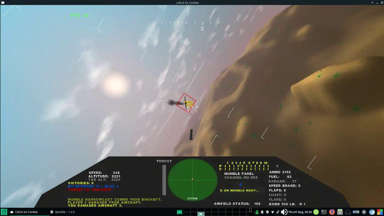 ดาวน์โหลดเครื่องมือเว็บหรือเว็บแอป Linux Air Combat