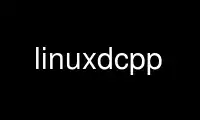 Run linuxdcpp in OnWorks free hosting provider over Ubuntu Online, Fedora Online, Windows online emulator or MAC OS online emulator