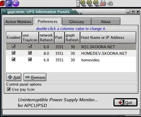 Download web tool or web app Linux GUI Monitor for APCUPSD