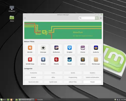 Gratis Linux Mint online