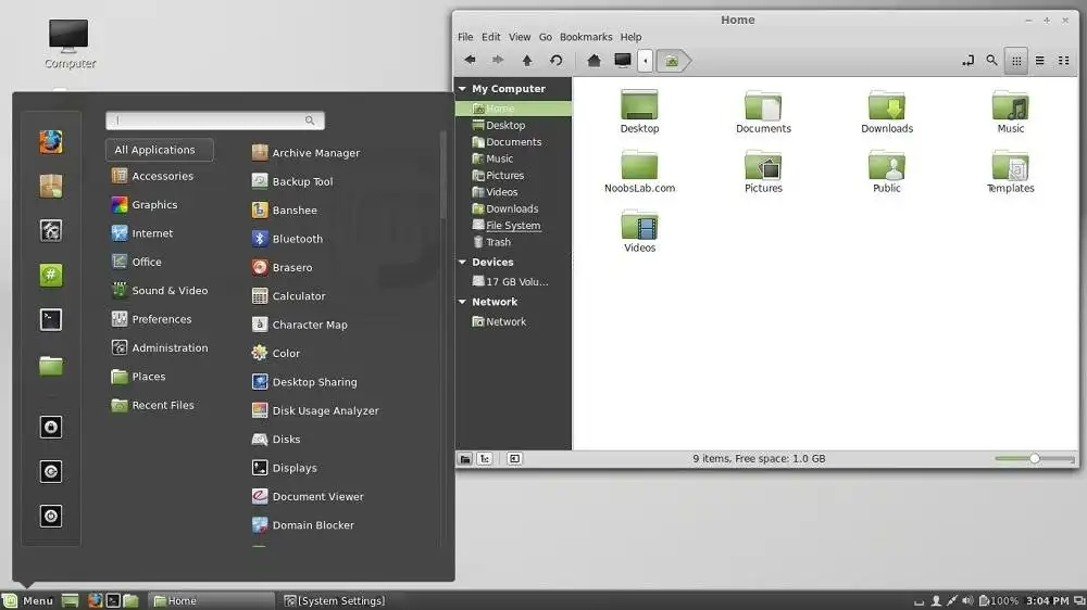 Download web tool or web app linux-mint 