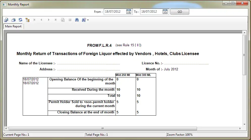 Download web tool or web app Liqour Managment System