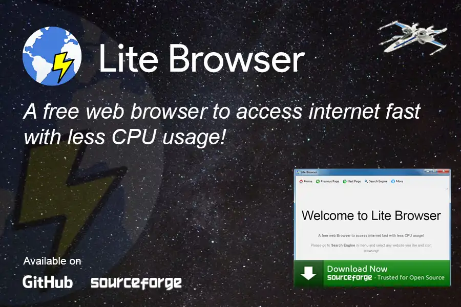 Download web tool or web app Lite Browser