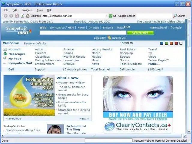 Download web tool or web app LittleBrowse
