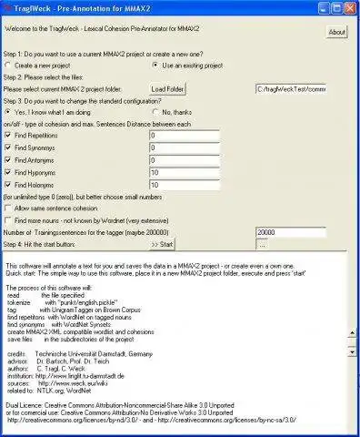 Download web tool or web app Little Cohesion Helper to run in Windows online over Linux online