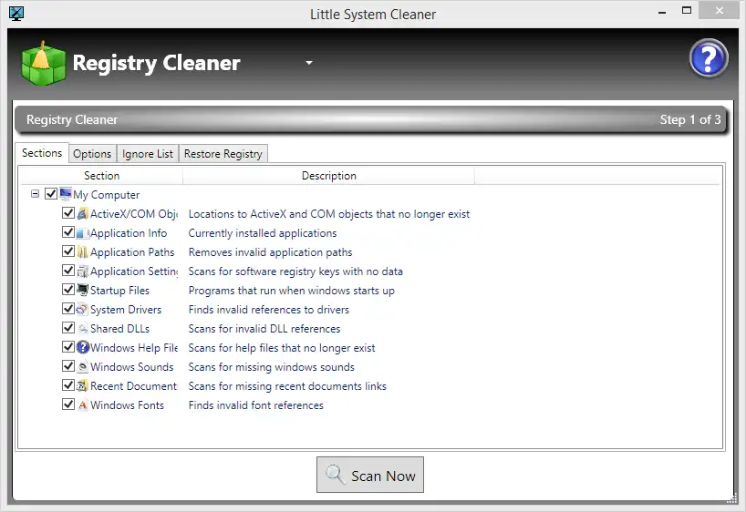 Scarica lo strumento Web o l'app Web Little System Cleaner