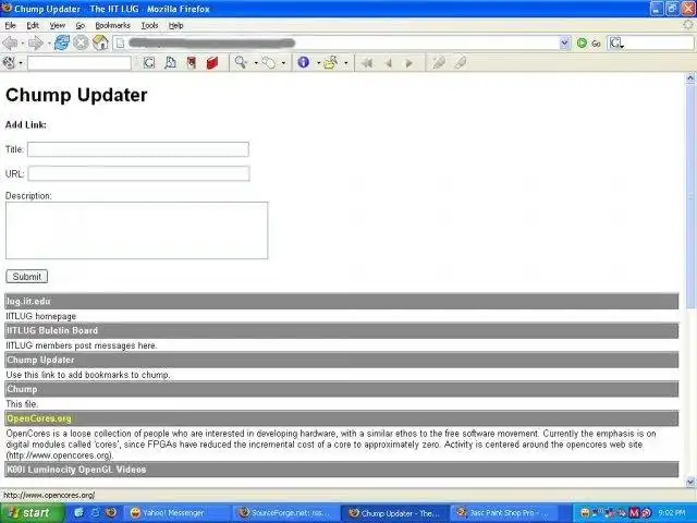 Download webtool of webapp Live-bookmarks Manager