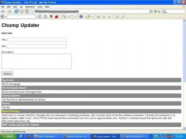 Descargue la herramienta web o la aplicación web Live-bookmarks Manager