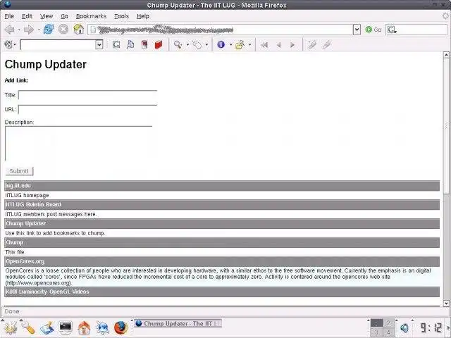 Descargue la herramienta web o la aplicación web Live-bookmarks Manager