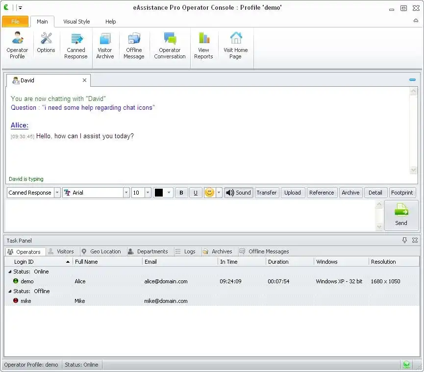 Scarica lo strumento Web o l'app Web Plugin di chat dal vivo per CMS CRM