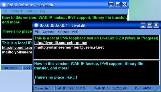 Download web tool or web app LiveEdit