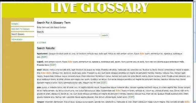 Descărcați instrumentul web sau aplicația web Live Glossary