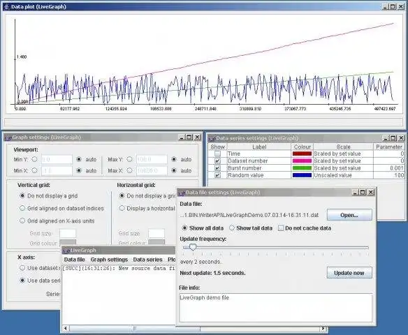 Mag-download ng web tool o web app na LiveGraph