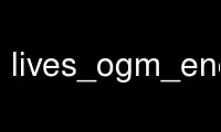 lives_ogm_encoder3 را در ارائه دهنده هاست رایگان OnWorks از طریق Ubuntu Online، Fedora Online، شبیه ساز آنلاین ویندوز یا شبیه ساز آنلاین MAC OS اجرا کنید.