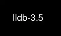 ແລ່ນ lldb-3.5 ໃນ OnWorks ຜູ້ໃຫ້ບໍລິການໂຮດຕິ້ງຟຣີຜ່ານ Ubuntu Online, Fedora Online, Windows online emulator ຫຼື MAC OS online emulator