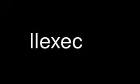 Ejecute llexec en el proveedor de alojamiento gratuito de OnWorks sobre Ubuntu Online, Fedora Online, emulador en línea de Windows o emulador en línea de MAC OS