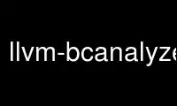 เรียกใช้ llvm-bcanalyzer-3.5 ในผู้ให้บริการโฮสต์ฟรีของ OnWorks ผ่าน Ubuntu Online, Fedora Online, โปรแกรมจำลองออนไลน์ของ Windows หรือโปรแกรมจำลองออนไลน์ของ MAC OS