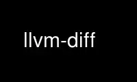 ດໍາເນີນການ llvm-diff ໃນ OnWorks ຜູ້ໃຫ້ບໍລິການໂຮດຕິ້ງຟຣີຜ່ານ Ubuntu Online, Fedora Online, Windows online emulator ຫຼື MAC OS online emulator