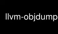 Run llvm-objdump-3.5 in OnWorks free hosting provider over Ubuntu Online, Fedora Online, Windows online emulator or MAC OS online emulator