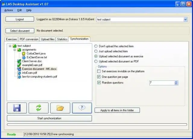 Download web tool or web app LMS Desktop Assistant