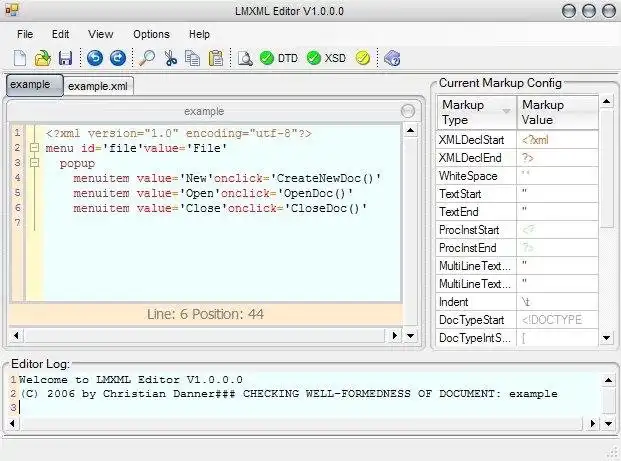 Muat turun alat web atau aplikasi web LMX-Editor