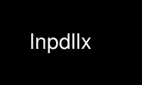 Esegui lnpdllx nel provider di hosting gratuito OnWorks su Ubuntu Online, Fedora Online, emulatore online Windows o emulatore online MAC OS