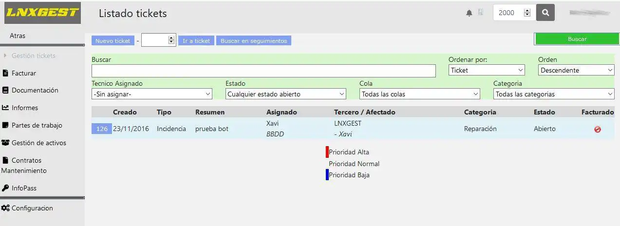 Descărcați instrumentul web sau aplicația web LNXGEST ERP