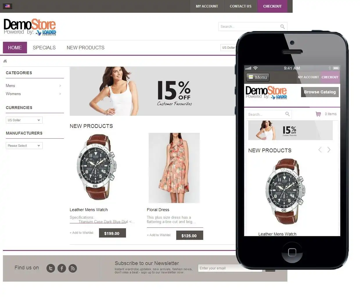 Download web tool or web app Loaded 7 - Next Generation Shopping Cart