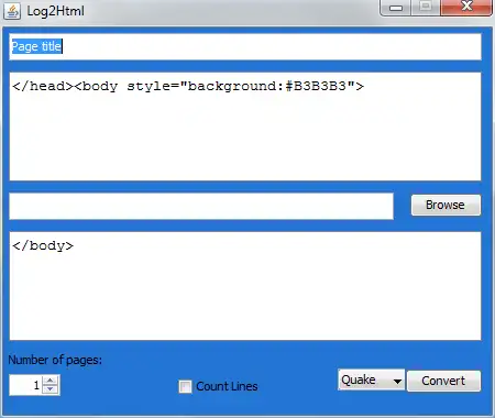 Download web tool or web app Log2HTML to run in Windows online over Linux online