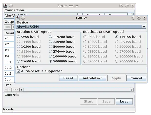 Download web tool or web app LogicalAnalyzer