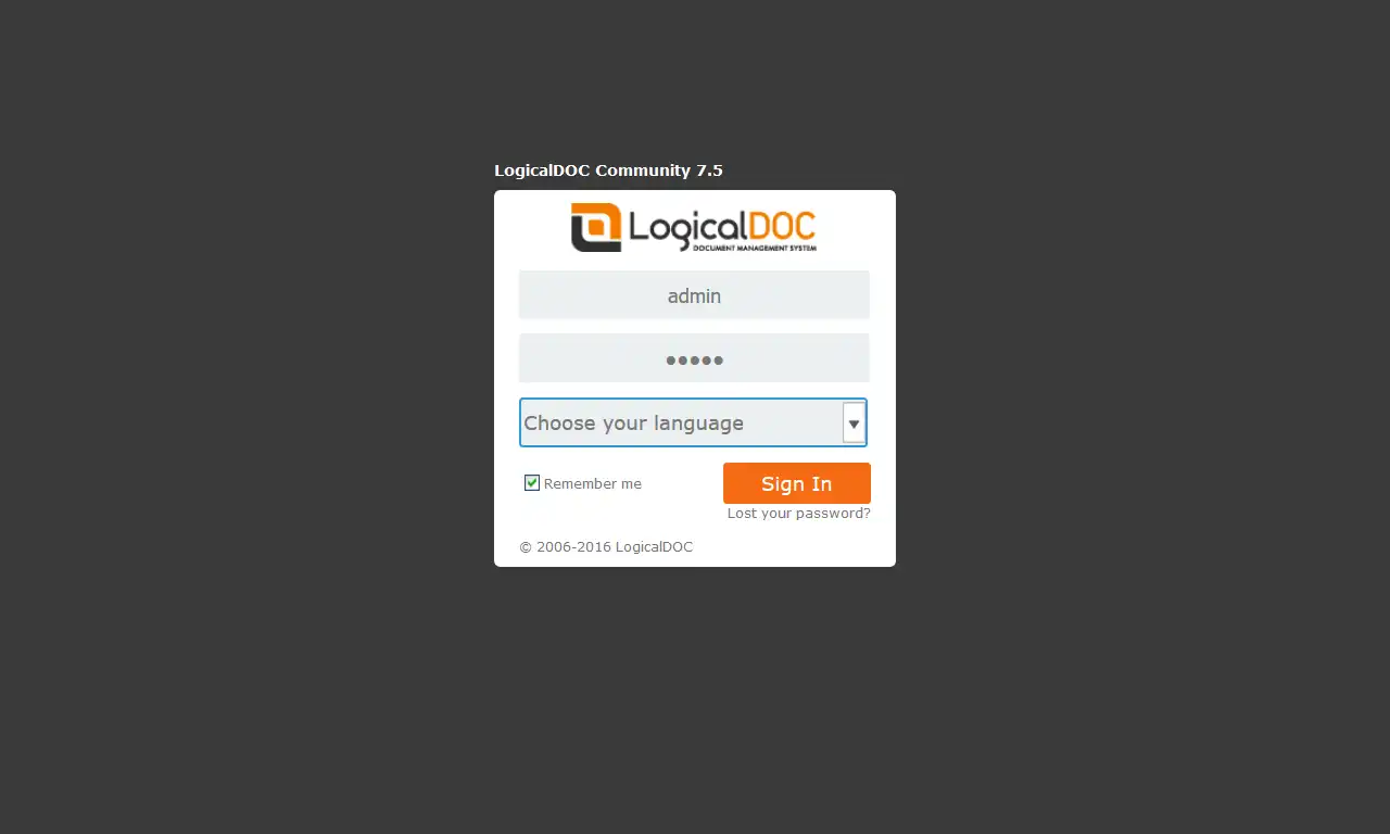 دانلود ابزار وب یا برنامه وب LogicalDOC Document Management - DMS