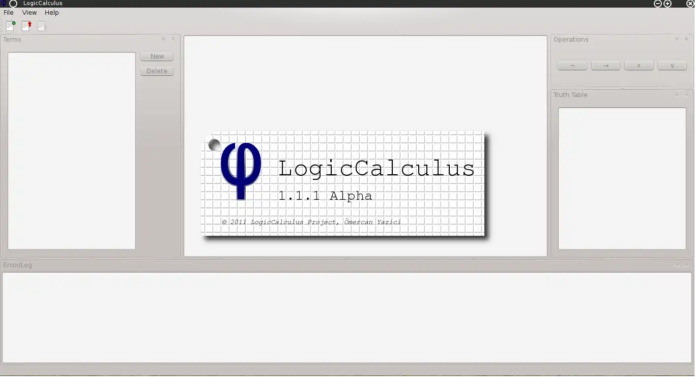 Download web tool or web app LogicCalculus
