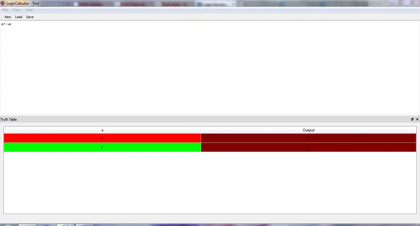 Download web tool or web app LogicCalculus to run in Windows online over Linux online