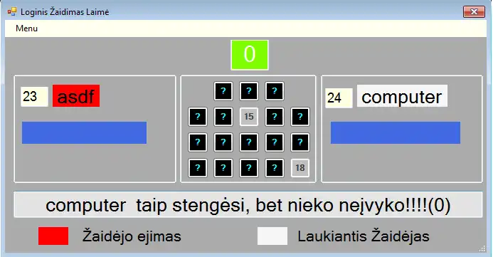 Download web tool or web app Logic Game "Laime" (luck) to run in Windows online over Linux online