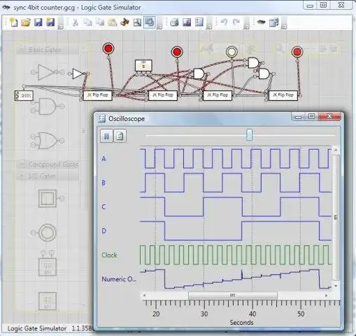 Unduh alat web atau aplikasi web Simulator Gerbang Logika