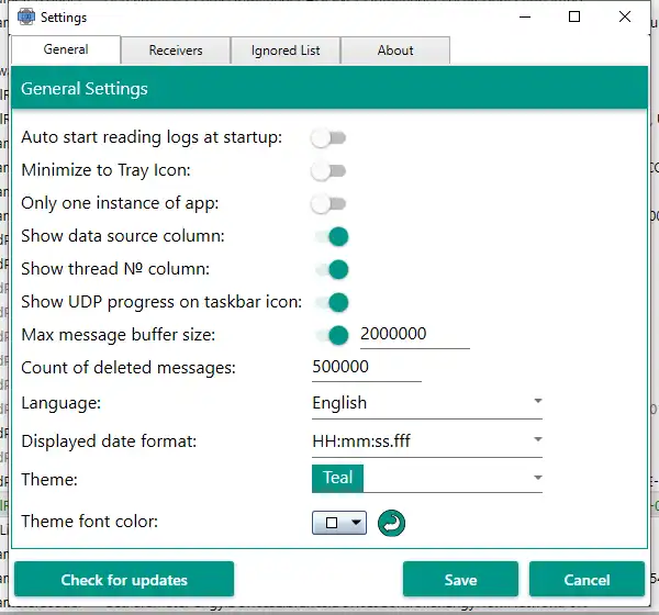 Descărcați instrumentul web sau aplicația web LogViewer (Log4j, NLog)