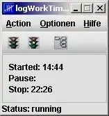 Download web tool or web app logWorkTime